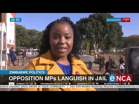 Zimbabwe opposition MPs languish in jail