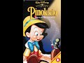 Opening To Pinokkio Speciale Uitvoering VHS 2003