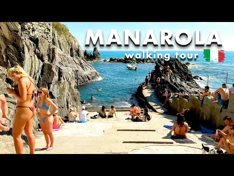 🇮🇹 Manarola, Italy [4K] CinqueTerre – The Most Beautiful Coastal Village! 🇮🇹 walking tour 4K