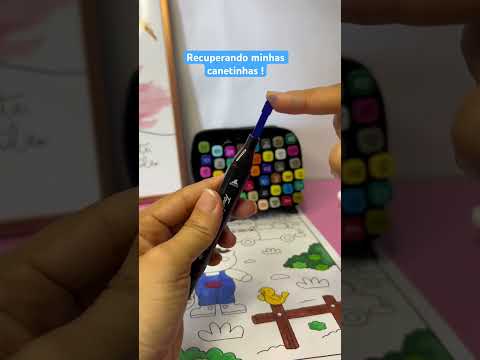 Agora ficou fácil recuperar as canetinhas touch