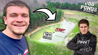 I Fished Kendall Gray's SECRET Pond "GARY"! (200 Ponds Ep. 18)