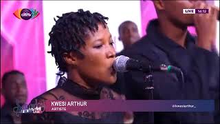 Kwesi Arthur performs Don&#39;t keep me waiting on Saturday Live