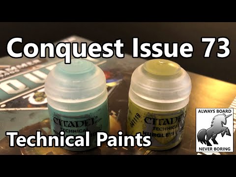 Warhammer 40,000: Conquest Issue 73 Review (Hachette Partworks) - Technical Paints