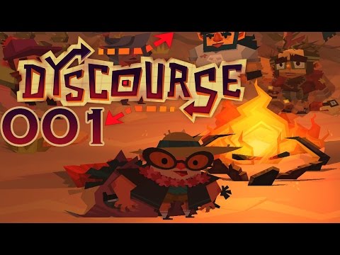 DYSCOURSE Gameplay Lets Play German #001 - Immer wieder Montags