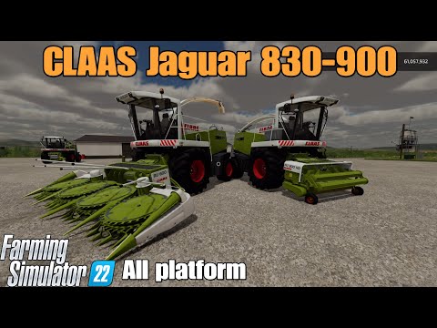 CLAAS Jaguar 830-900   / FS22 mod for all platforms