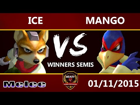 B.E.A.S.T 5 - Ice (Fox) Vs. C9 Mango (Falco) - Melee Winners Semis