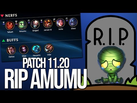 HARTE Amumu Nerfs! | Patch Notes 11.20 - mit Sola, Karni und Proxyginger