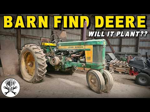 Will a BARN FIND Tractor still PLANT the CORN!? John Deere Revival