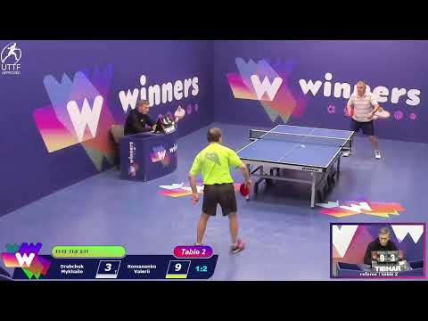 Winners League 23.11.21 Drabchuk Mykhailo - Romanenko Valerii 16:30
