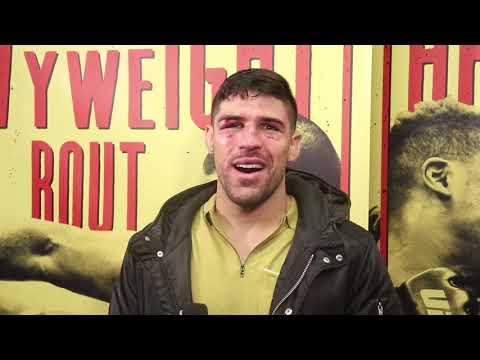Vincente Luque talks Epic Brawl With Bryan Barberena at UFC on ESPN 1