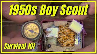 1950s Boy Scout Survival Kit! [ LitePac ]