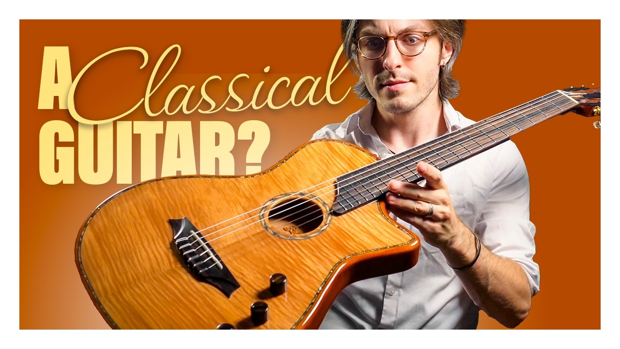 Classical guitarist meets a solid-body classical guitar (the Bromo BEN2C) - YouTube