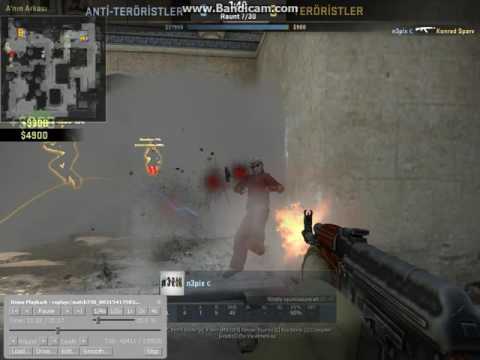 n3pix - CS:GO 4 Kills w/ AK47(3) + Deagle(1)