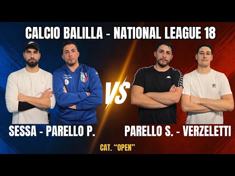 Sessa - Parello P. VS Parello S. - Verzeletti | National League 18