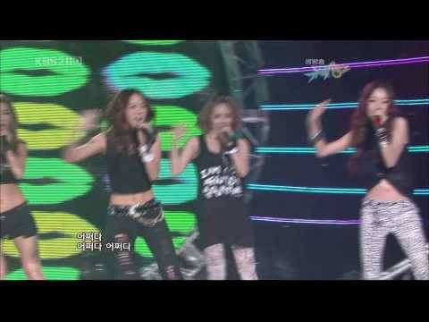 090807 KARA&Brown Eyed Girls How Come+Honey Music Bank