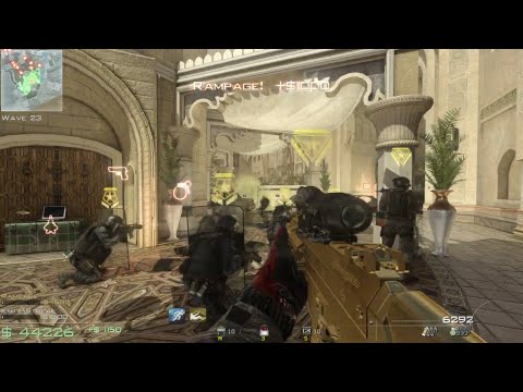 Call of Duty MW3 Survival: Unlimited Delta/Riot Squads and Sentry Guns