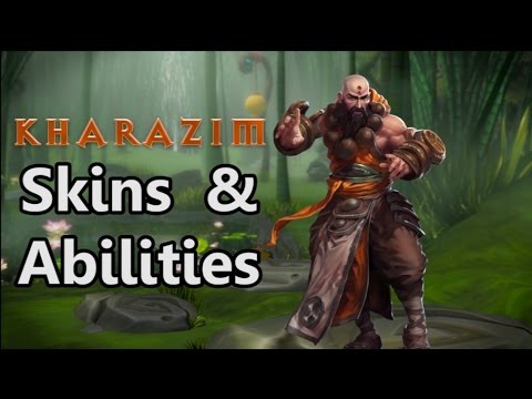 Kharazim (Monk) Skins & Abilities Spotlight - Heroes of the Storm PTR