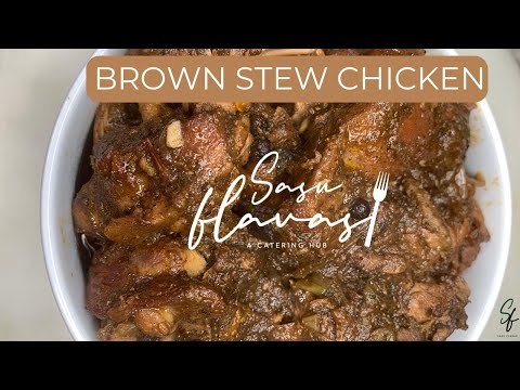 Jamaican Brown Stew Chicken ( No browning , no ketchup ) || Brown Stewed Chicken