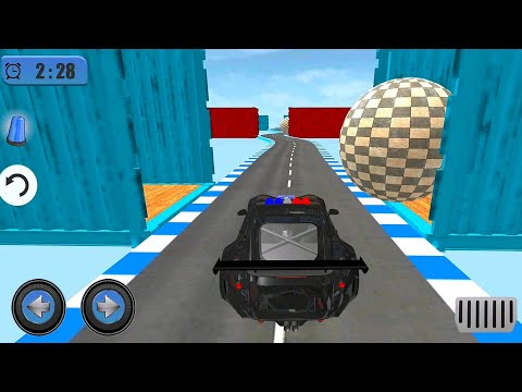 Police Car Driving Extreme Stunts - #6 Android GamePlay On PC