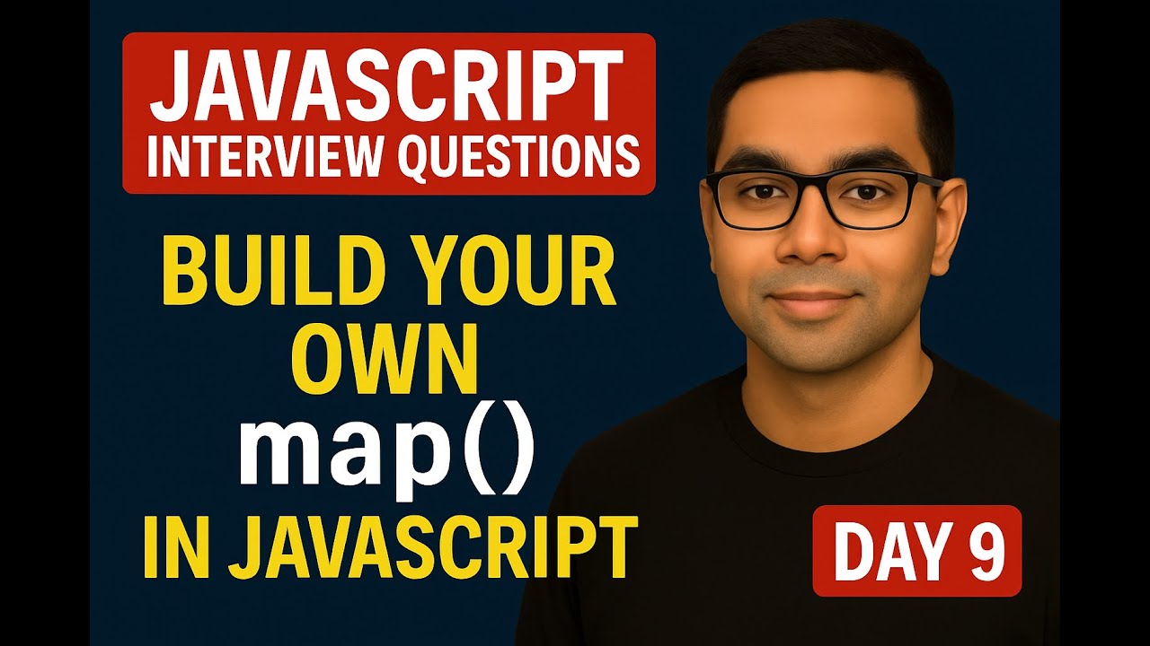 Implement map, filter, reduce from Scratch in JavaScript | JavaScript Interview Series - Day 9