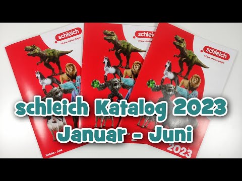 TIERISCH: Der schleich Katalog 2023 Januar - Juni | REVIEW
