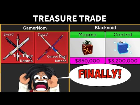 Trading Swords & Accessory in Bloxfruits! New Trading System!
