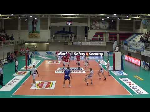 Jernej Terpin (#10 white shirt) - Mondovì Catania 18-19 Full Match