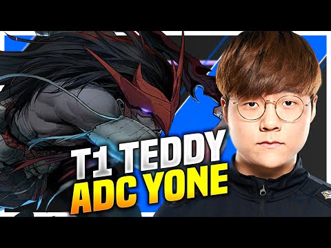 TEDDY TRIES YONE ADC! - T1 Teddy Plays Yone ADC vs Ashe! | KR SoloQ Patch 10.21