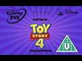 Closing To Toy Story 4 2019 UK DVD Italian Option