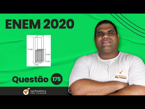 🔴. Question 175 | Yellow Test | Mathematics ENEM 2020: In a container.