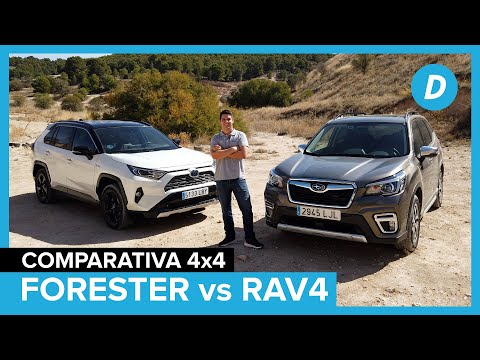 Comparativa 4×4 ¡al límite!: Subaru Forester vs Toyota RAV4 4×4 | Prueba off road | Diariomotor