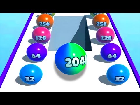 Ball Merge 2048 | Gameplay Walkthrough Part 2 Levels 17-18 /Android,iOS\.