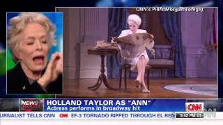 Piers Morgan -- Holland Taylor As Ann Richards - 03/06/2013