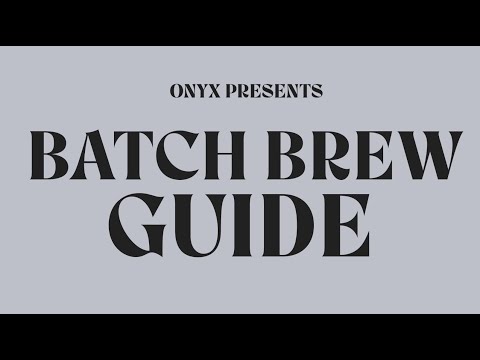 Batch Brew