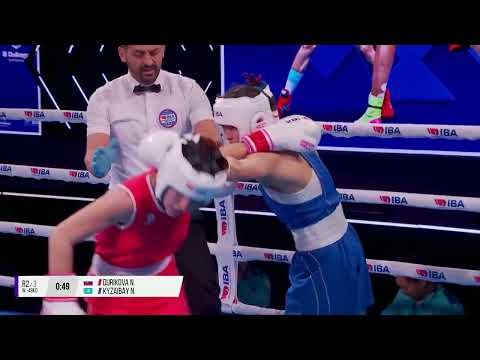 R16 W48kg DURIKOVA NICOLE (SVK) vs KYZAIBAY NAZYM (KAZ) | IBA WWCHs Niš 2025
