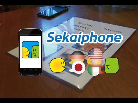 Speech Translation:SEKAI PHONE