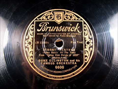 STORMY WEATHER by Duke Ellington 1933