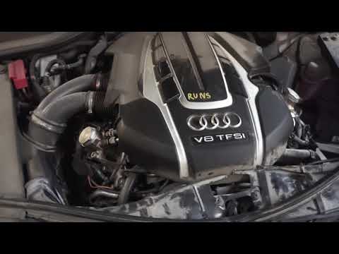 2014 Audi A8 4.0L V8 (CEUA) Parts Vehicle Engine Test (210614)