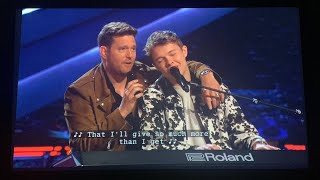 Michael Bublé &amp; Max Cooper III sing “Haven’t met you yet” 🎶 | The Voice 2025 Blind Auditions Day 2