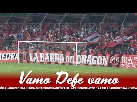 "Vamos Defe Vamos | La Barra del Dragón VS Gimnasia de Mendoza | La Pasión Roja y Negra" Barra: La Barra del Dragón • Club: Defensores de Belgrano