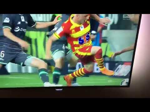 Peszko faul na Novikovasie. Jagiellonia - Lechia. Dramat, Kryminał ! Sławek Peszko