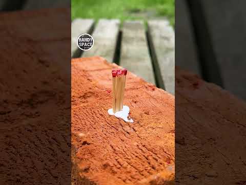 Pros Use This Match Fastening Trick! #tricks #tips #diy