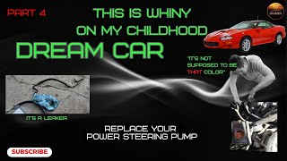 Replace Chevy Camaro Power Steering Pump | It's Leaking and Whining (Part 4)