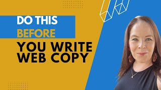 Writing Web Copy? Do THIS before you start