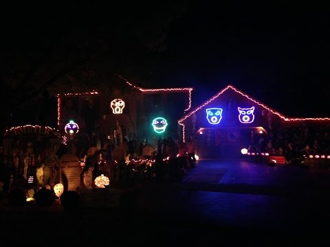 Halloween Light Show 2014, Katy Perry, Darkhorse