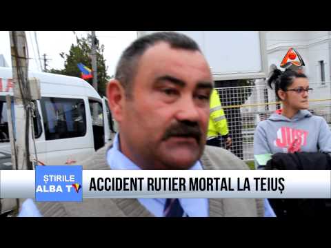 ACCIDENT RUTIER MORTAL LA TEIUȘ