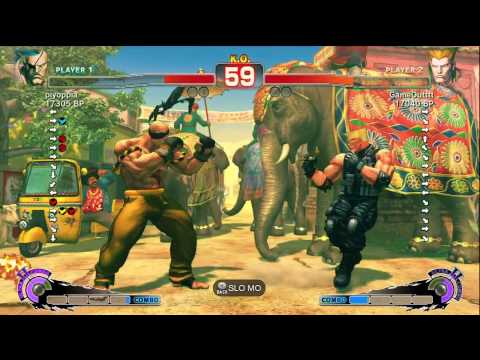 AFG [Sagat] vs GameOutttt [Guile] SSF4 Japanese Online Ranked Matches - TRUE-HD