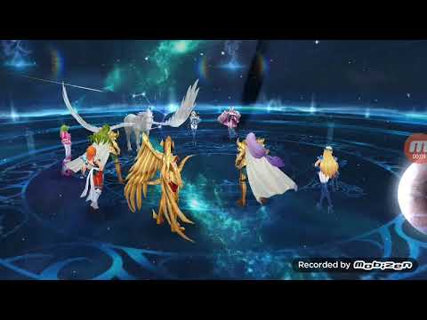 Shion e Mú juntos em ação