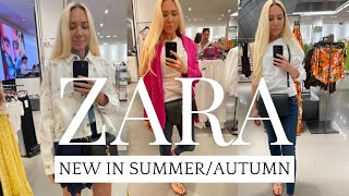 ZARA HAUL TRY ON SUMMER / AUTUMN 🌸🍁 Come SHOPPING with me to ZARA
