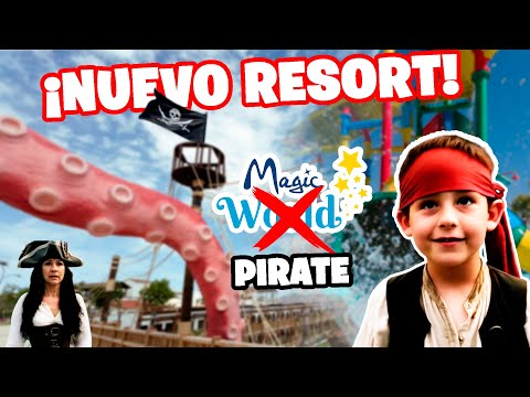 Descubre "Magic Pirate Island Resort 2026" ¡Aventura Pirata Familiar Todo Incluido!